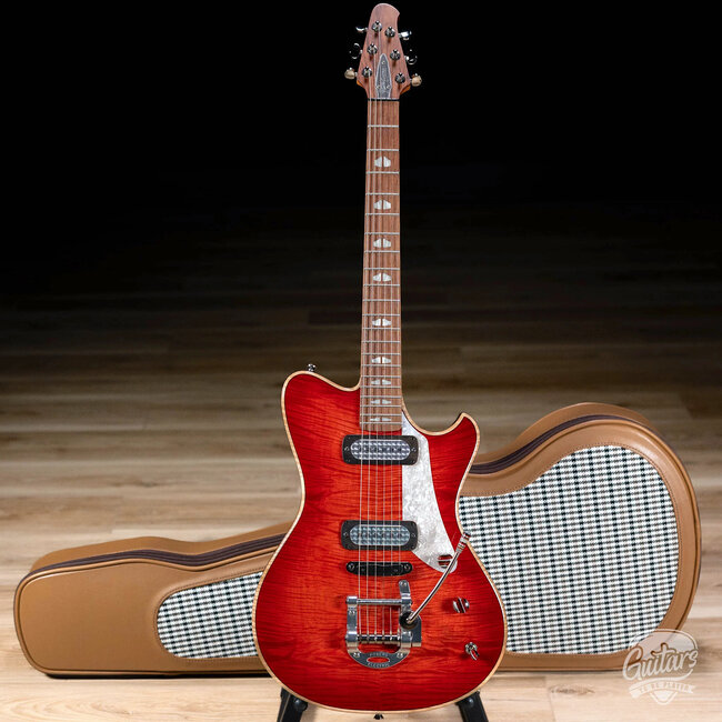 Powers Electric A-Type Select Maple Full Faraday CamTail – Cosmo Red