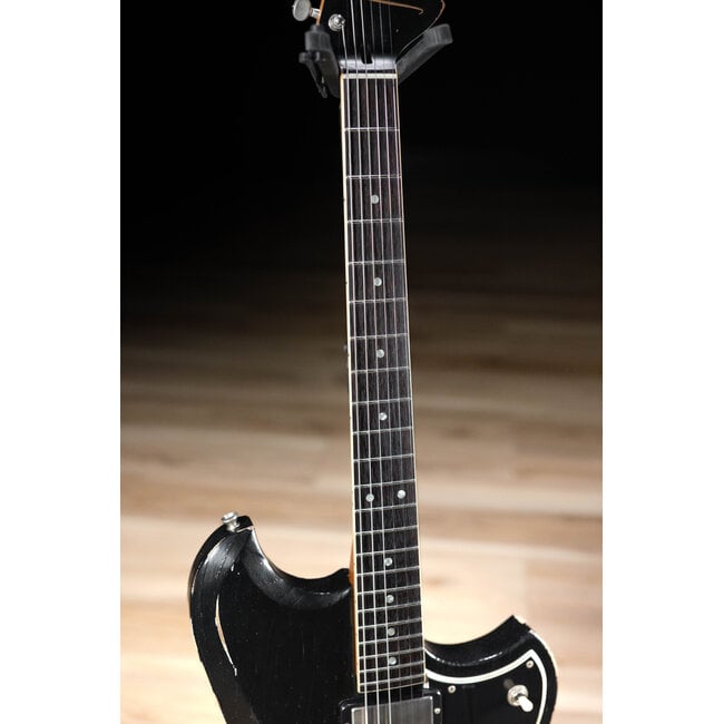 Novo Custom Voltur J w/ Lollar Firebirds – Bull Black