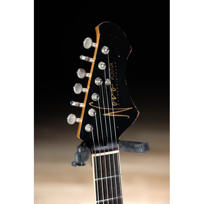 Novo Custom Voltur J w/ Lollar Firebirds – Bull Black