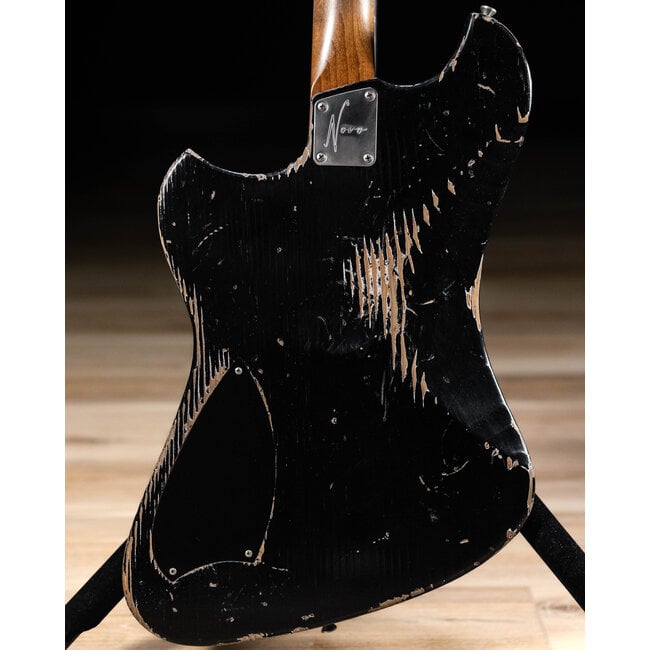 Novo Custom Voltur J w/ Lollar Firebirds – Bull Black