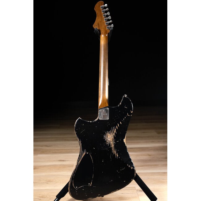 Novo Custom Voltur J w/ Lollar Firebirds – Bull Black