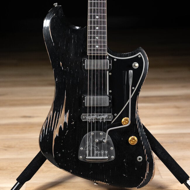 Novo Custom Voltur J w/ Lollar Firebirds – Bull Black