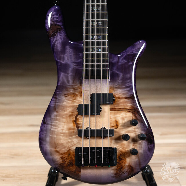 Spector Euro 5 CST 5-String EMG Bass – Natural Violet Burst Gloss