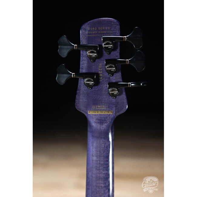Spector Euro 5 CST 5-String EMG Bass – Natural Violet Burst Gloss