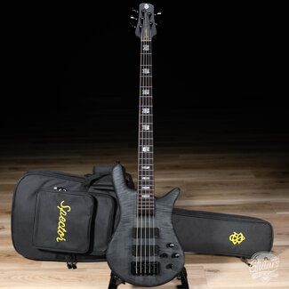 Spector Spector Euro 5 LX Neck-Thru 5-String EMG Bass – Trans Black Stain Matte