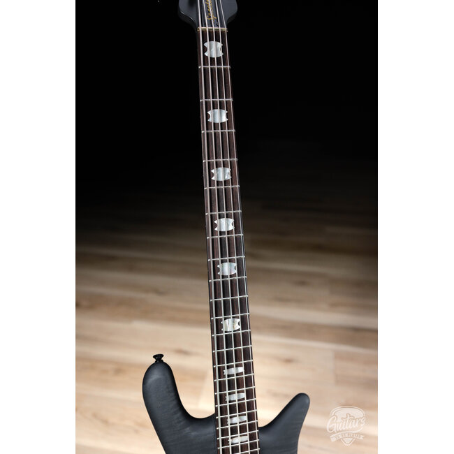 Spector Euro 5 LX Neck-Thru 5-String EMG Bass – Trans Black Stain Matte