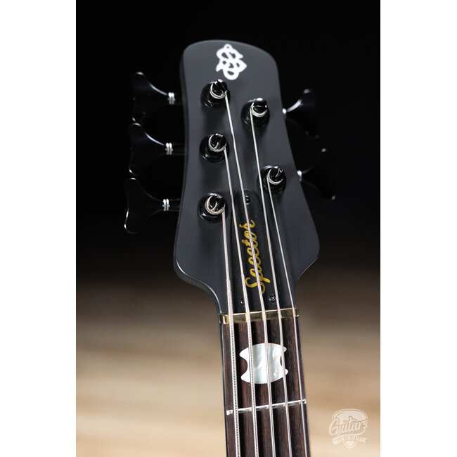 Spector Euro 5 LX Neck-Thru 5-String EMG Bass – Trans Black Stain Matte