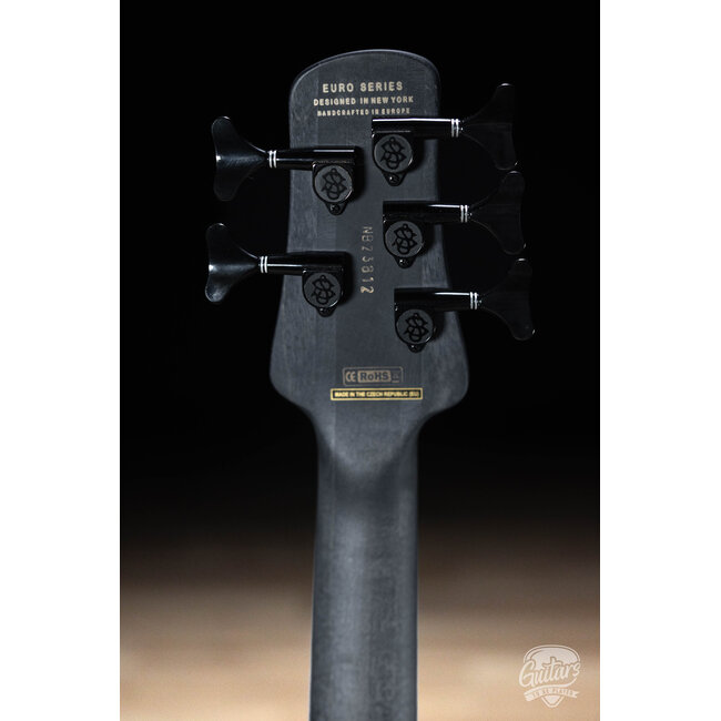 Spector Euro 5 LX Neck-Thru 5-String EMG Bass – Trans Black Stain Matte