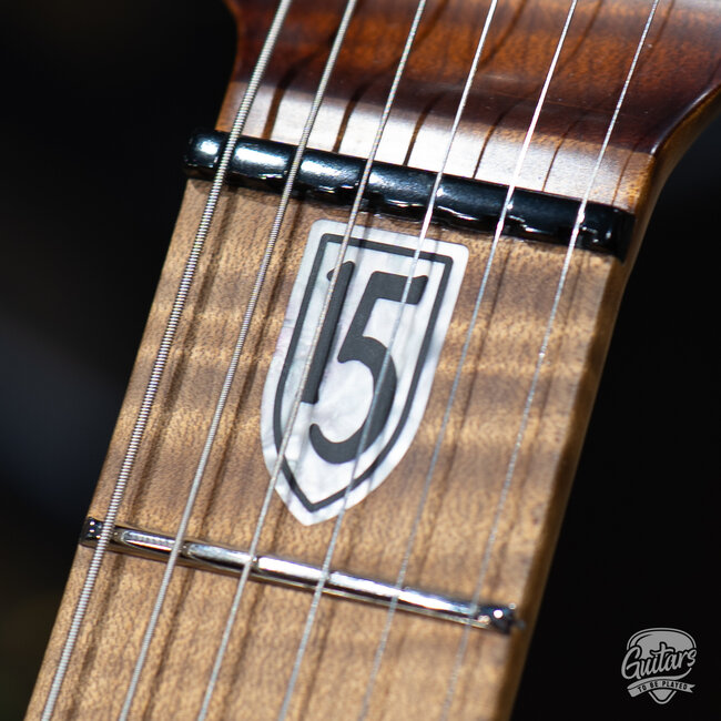 2023 Ernie Ball Music Man JP15 6 John Petrucci Signature w/ Case – Sahara Burst