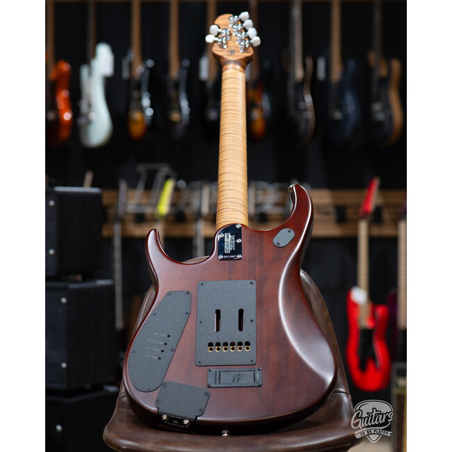 2023 Ernie Ball Music Man JP15 6 John Petrucci Signature w/ Case – Sahara Burst