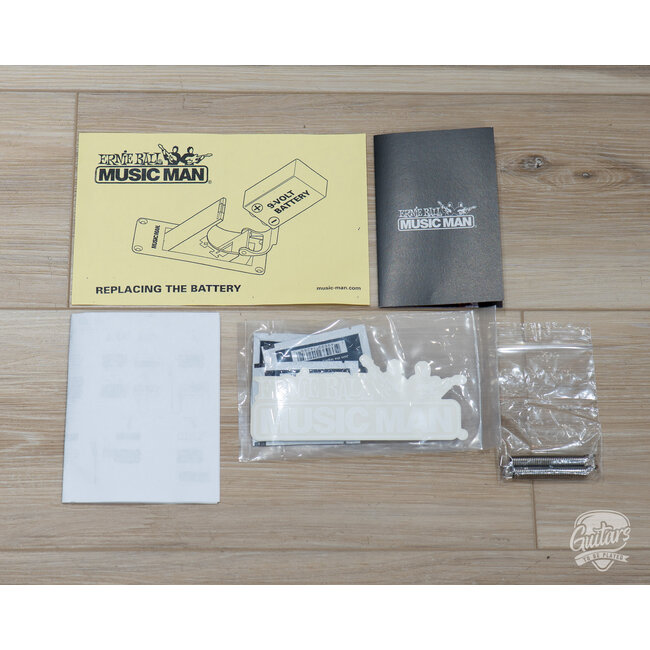 2023 Ernie Ball Music Man JP15 6 John Petrucci Signature w/ Case – Sahara Burst