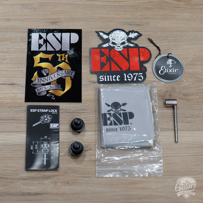 ESP E-II Horizon NT-II EMG w/ Case – See Thru Black Cherry Sunburst (B-stock)