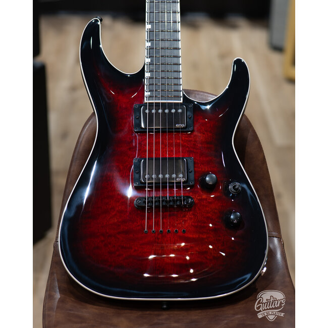 ESP E-II Horizon NT-II EMG w/ Case – See Thru Black Cherry Sunburst (B-stock)