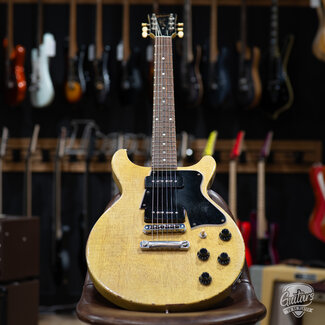 Used 2003 Gibson Les Paul Special Double Cut w/ Case - TV Yellow (Refinished)