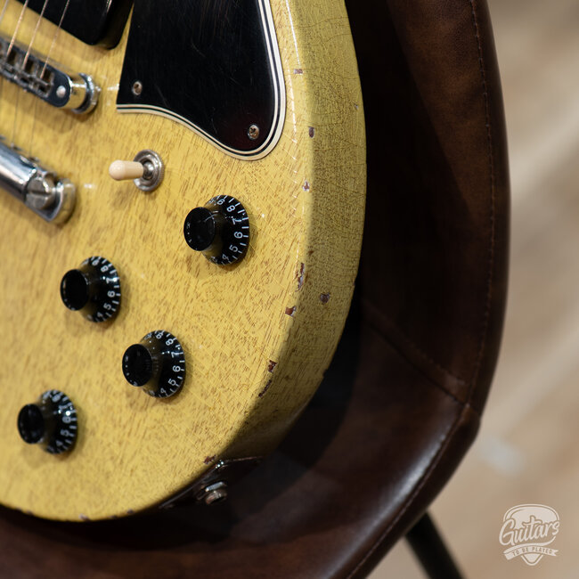 2003 Gibson Les Paul Special Double Cut w/ Case - TV Yellow (Refinished)