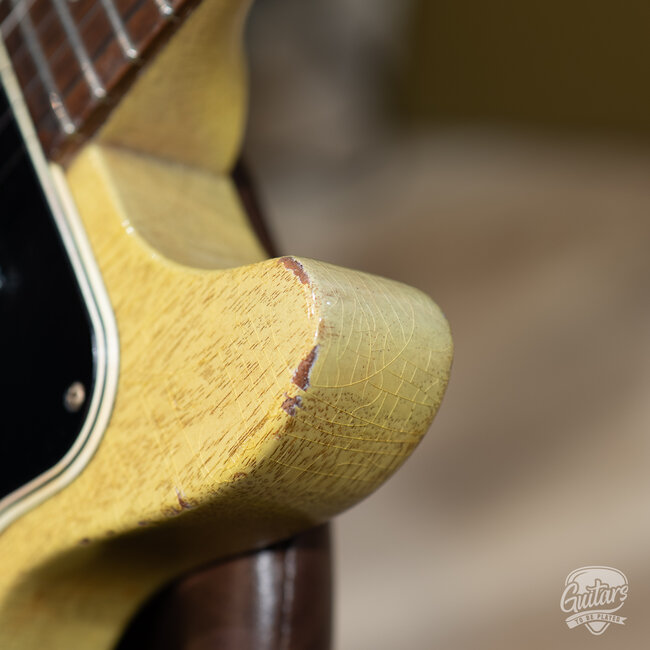 2003 Gibson Les Paul Special Double Cut w/ Case - TV Yellow (Refinished)