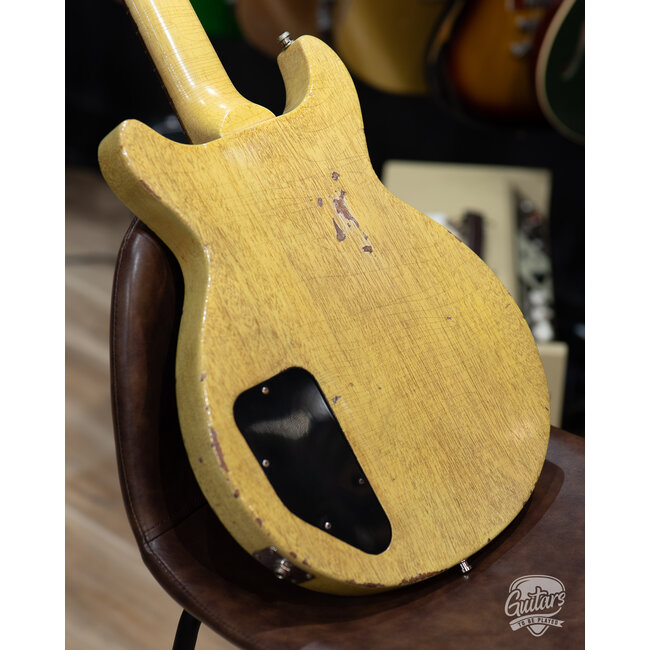 2003 Gibson Les Paul Special Double Cut w/ Case - TV Yellow (Refinished)