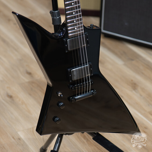 ESP E-II EX NT Left-Handed EMG Electric Guitar w/ Case – Black (B-stock)