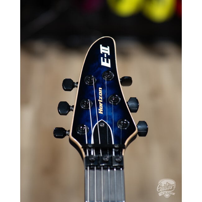 ESP E-II Horizon FR Floyd Rose Guitar w/ Case – Reindeer Blue (B-stock)