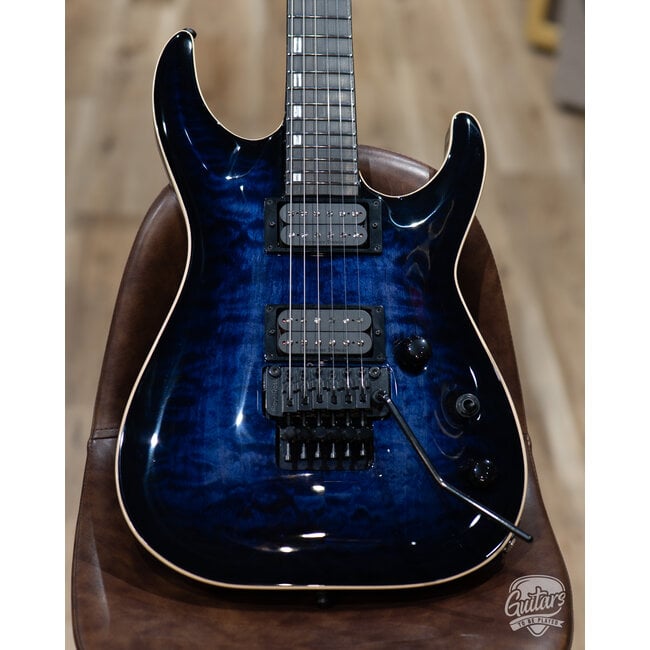 ESP E-II Horizon FR Floyd Rose Guitar w/ Case – Reindeer Blue (B-stock)
