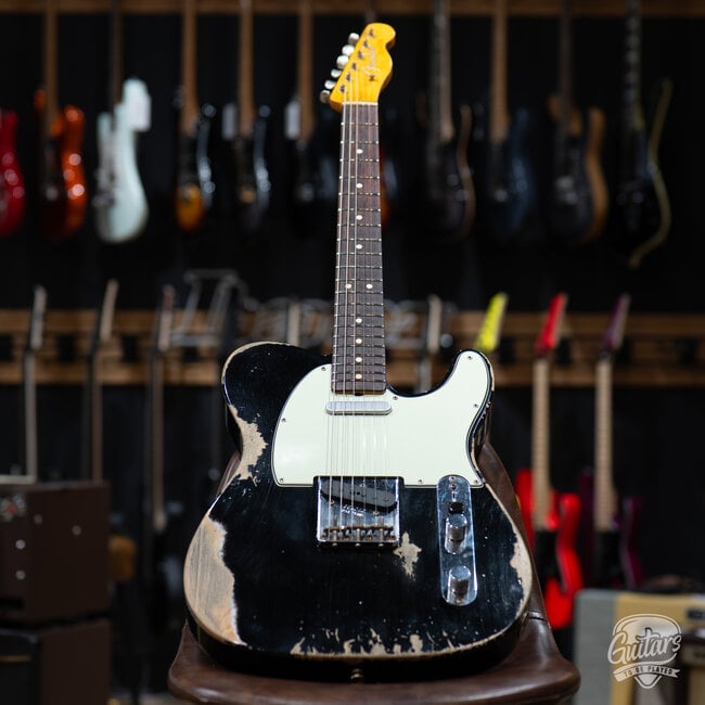 2020 Fender Custom Shop '63 Telecaster Heavy Relic – Black