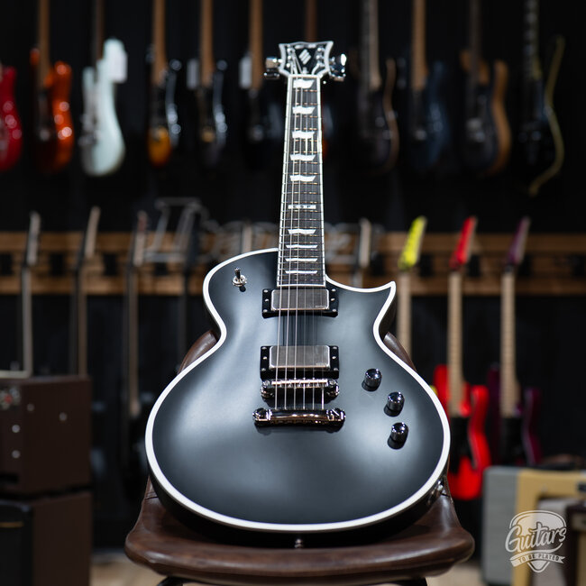 ESP E-II Eclipse BB Bold Binding EMG Guitar w/ Case – Black Satin (B-stock)