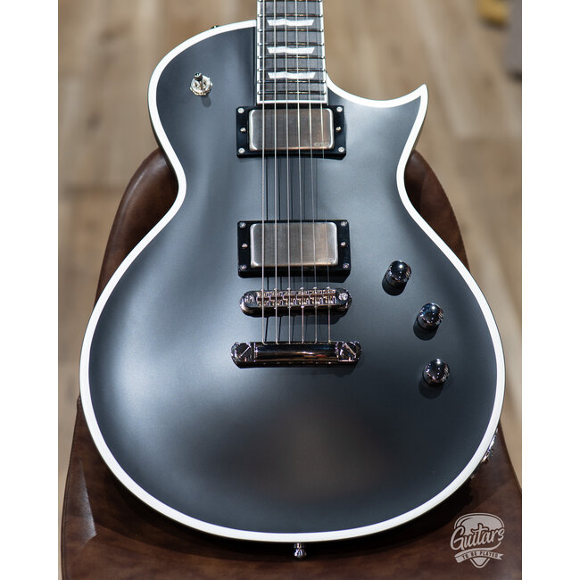 ESP E-II Eclipse BB Bold Binding EMG Guitar w/ Case – Black Satin (B-stock)