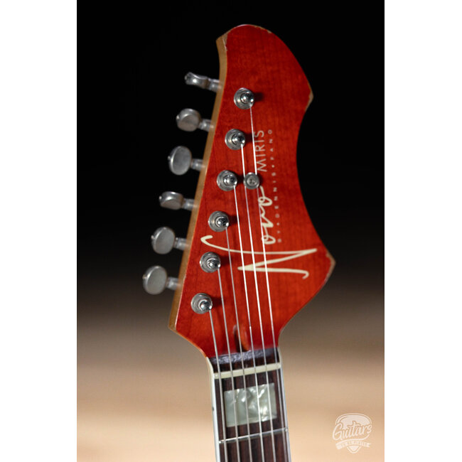 Novo Signature Miris HS Semi-Hollow Guitar w/ Lollar Novel T's – Fire Glow