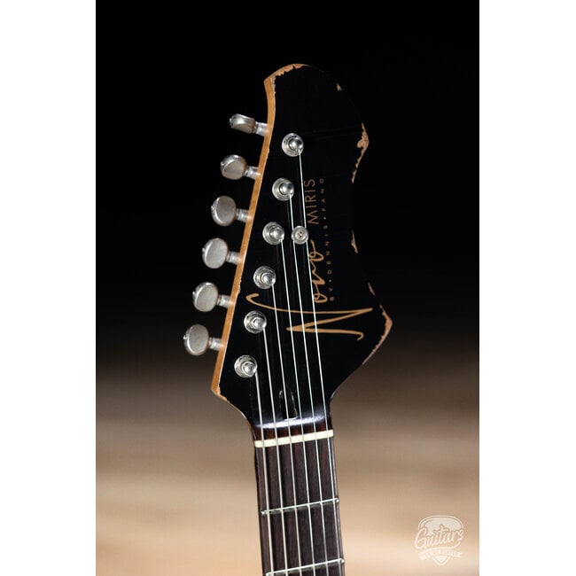 Novo Custom Miris H2 Semi-Hollow 24.75" Scale w/ Fralin Pure PAF's – Gold Top