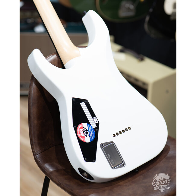 ESP E-II M-I NT Neck Thru Fishman Guitar w/ Case – Snow White (B-stock)