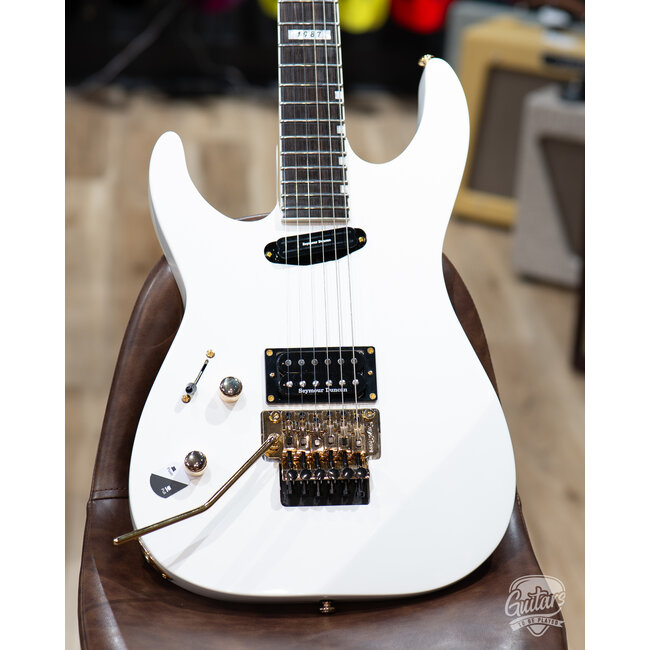ESP LTD Mirage Deluxe '87 Left-Handed Guitar – Snow White (Demo)