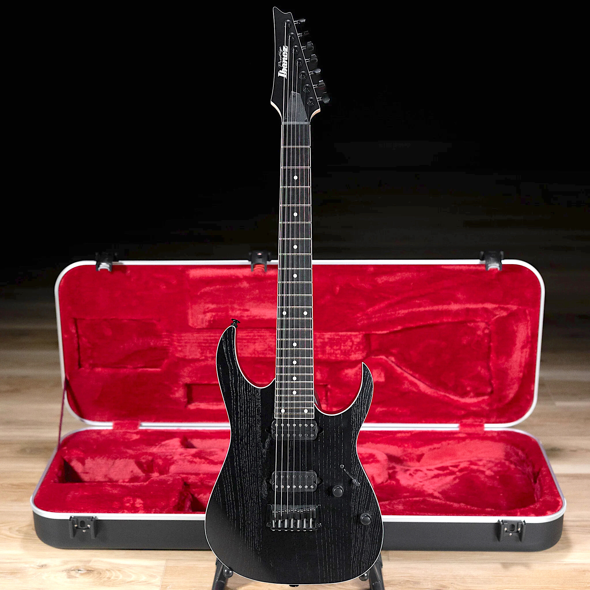 Ibanez RGR762AHBF Prestige 7-String Guitar w/ Case – Weathered
