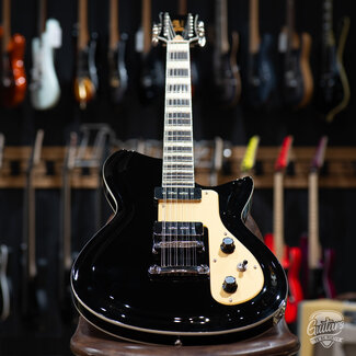 Used Used Rivolta Combinata 12 String Electric Guitar w/ Bag – Black