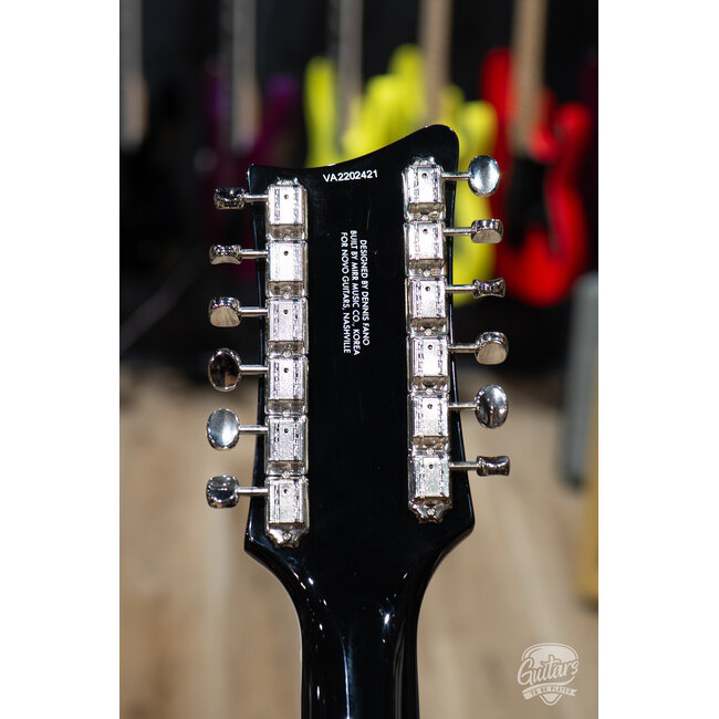 Used Rivolta Combinata 12 String Electric Guitar w/ Bag – Black