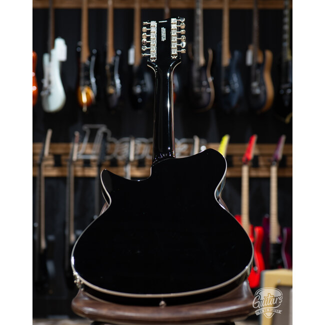Used Rivolta Combinata 12 String Electric Guitar w/ Bag – Black