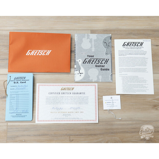 Gretsch Tennessean Hollowbody Bigsby Guitar w/ Case – Deep Cherry Stain