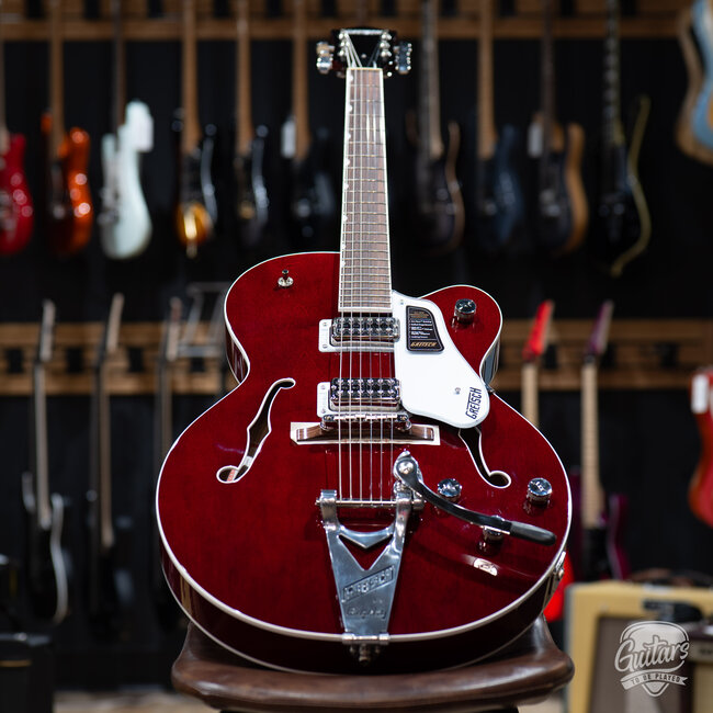 Gretsch Tennessean Hollowbody Bigsby Guitar w/ Case – Deep Cherry Stain
