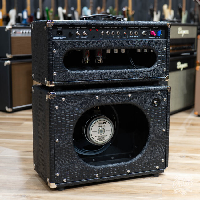 Amplified Nation Phoenix Fury 50W Head & 112 Cab – Black Croc