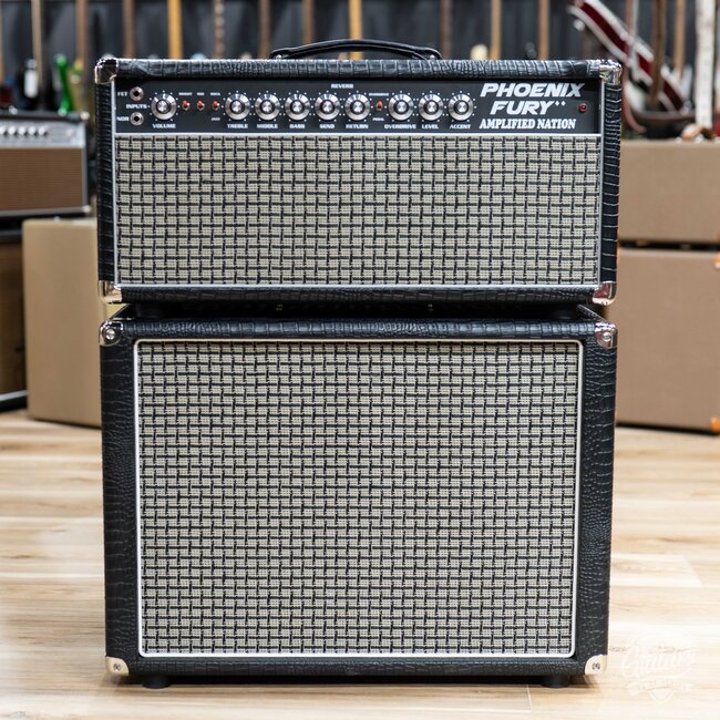 Amplified Nation Phoenix Fury 50W Head & 112 Cab – Black Croc