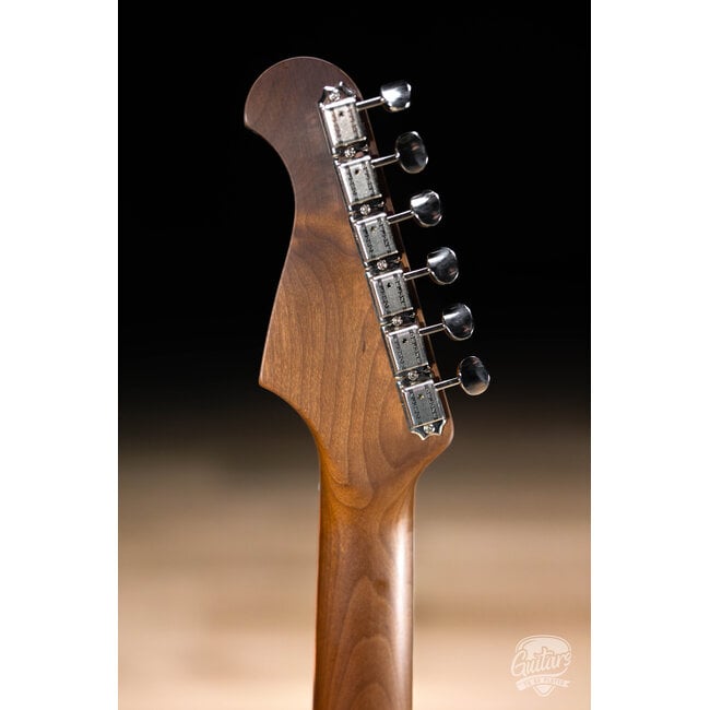 Paoletti Alfa Loft P-90/SS Maple Neck “Stratospheric” S-Style – Gold-Black