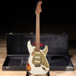 Paoletti Paoletti Alfa Loft SSS Maple Neck “Stratospheric” S-Style – Heavy White