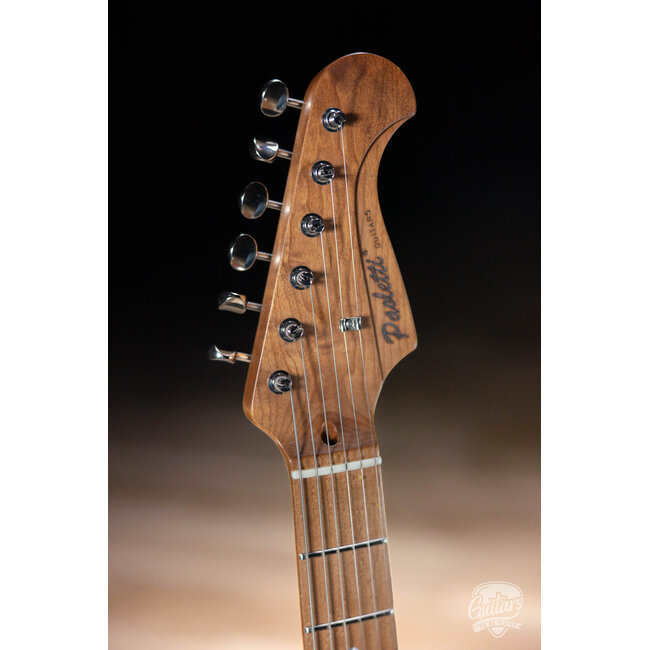 Paoletti Alfa Loft SSS Maple Neck “Stratospheric” S-Style – Heavy White