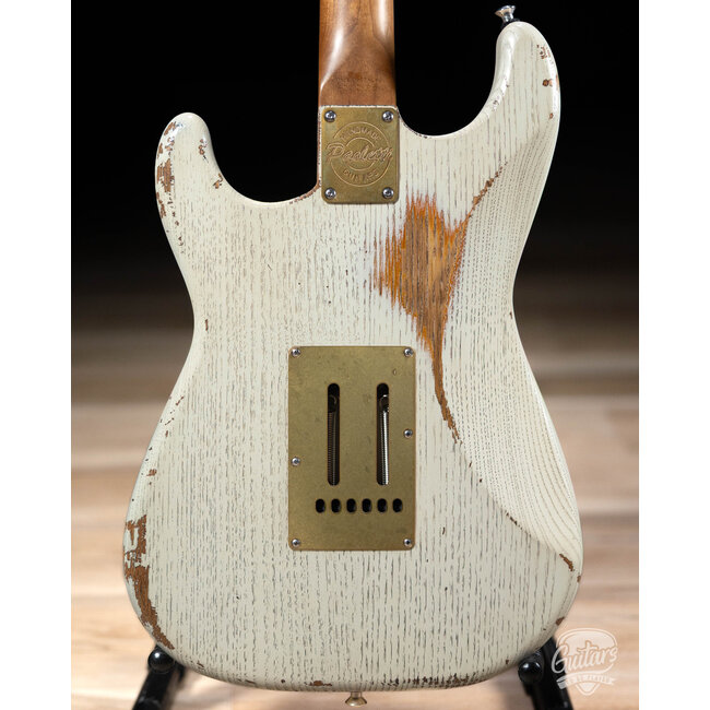 Paoletti Alfa Loft SSS Maple Neck “Stratospheric” S-Style – Heavy White