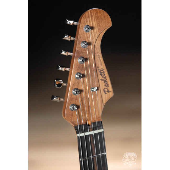 Paoletti Alfa Loft HSS Ebony Fretboard “Stratospheric” S-Style – True Gold
