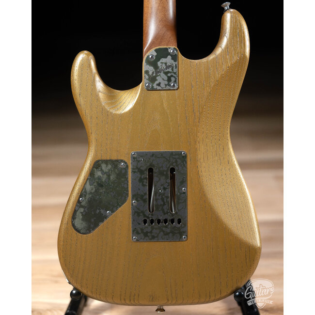 Paoletti Alfa Loft HSS Ebony Fretboard “Stratospheric” S-Style – True Gold