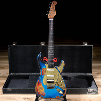 Paoletti Paoletti Alfa Loft HSS Ebony Fretboard “Stratospheric” S-Style – Heavy Deep Blue