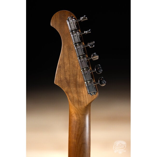 Paoletti Alfa Wine HSS Ebony Fretboard “Stratospheric” S-Style – Chianti Wine