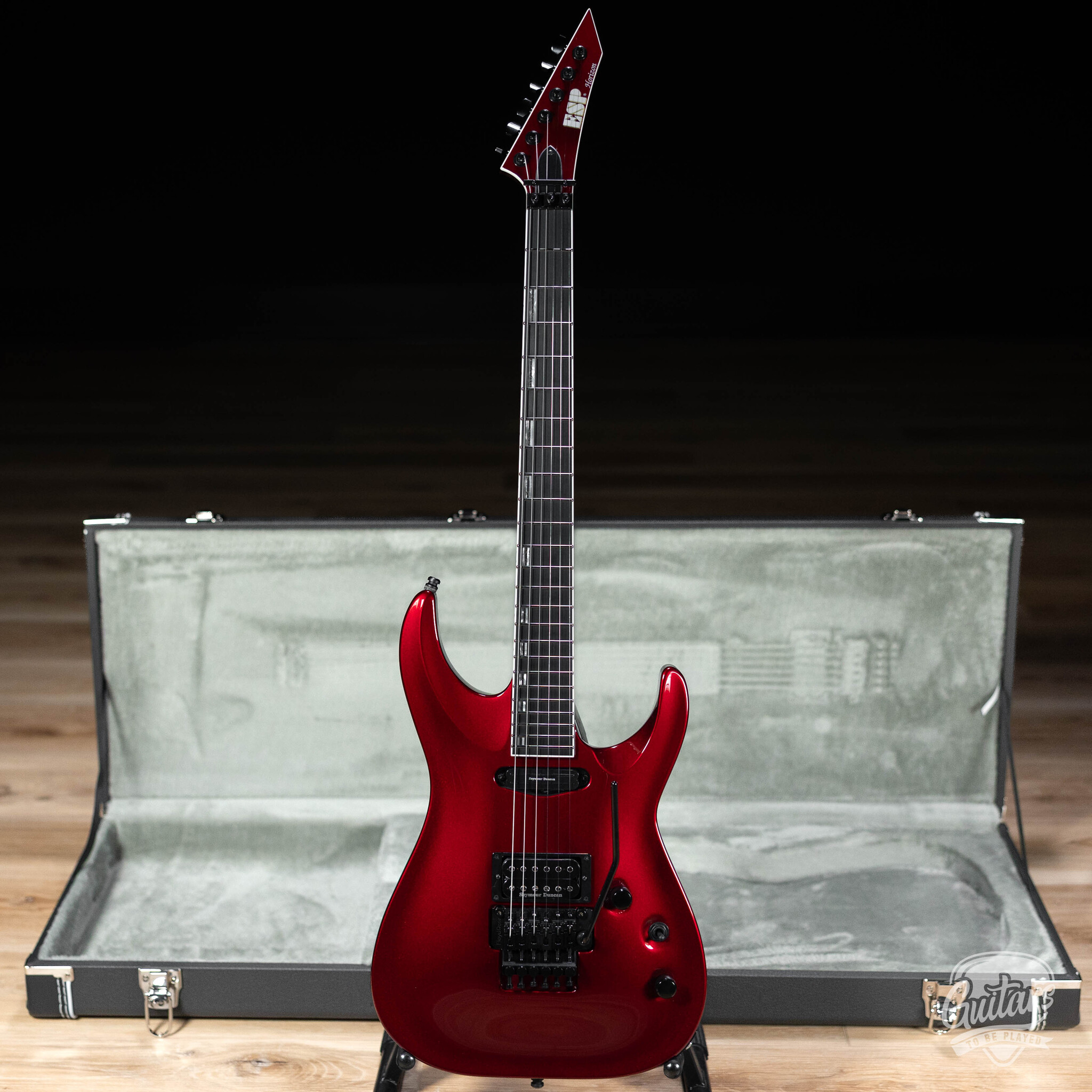 ESP Horizon-I Original Japan Floyd Rose Guitar – Deep Candy Apple
