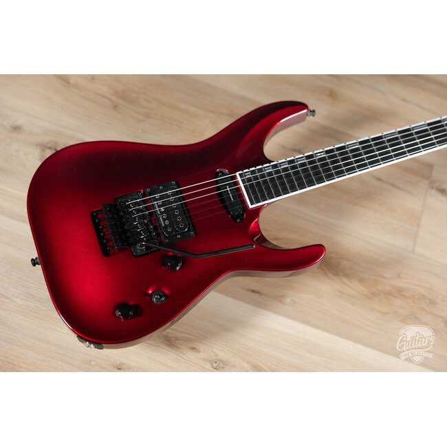 ESP Horizon-I Original Japan Floyd Rose Guitar w/ Case – Deep Candy Apple Red