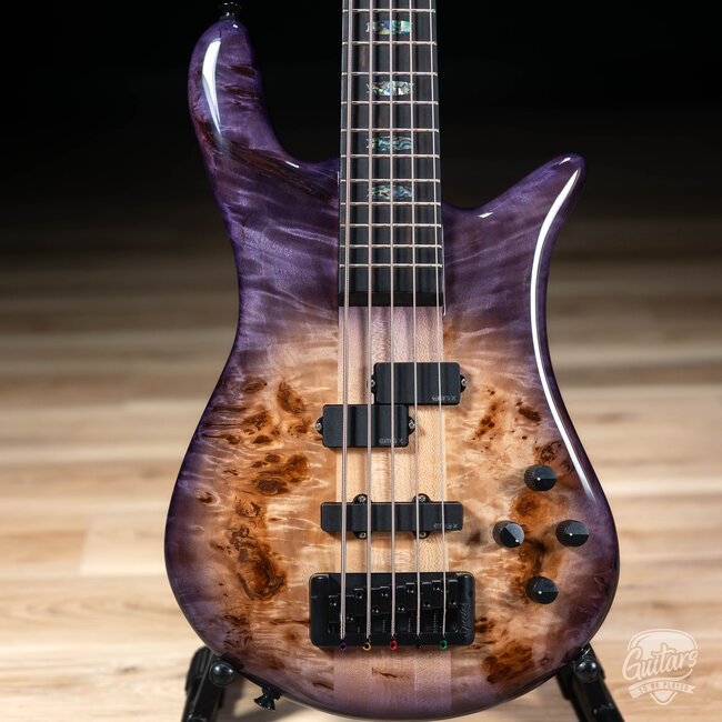 Spector Euro 5 CST 5-String EMG Bass – Natural Violet Burst Gloss